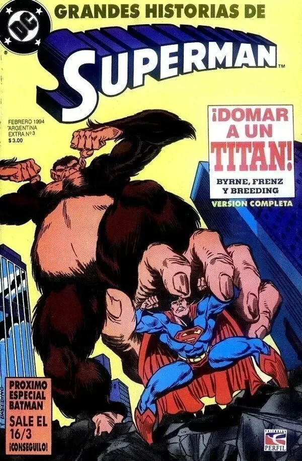 Producto - GRANDES HISTORIAS: SUPERMAN - DOMAR A UN TITÁN
