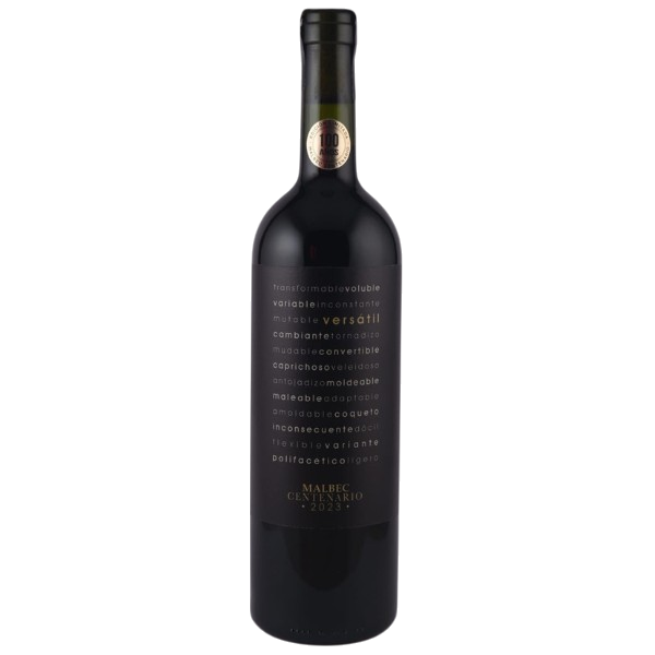 Producto - Versátil Malbec Centenario 2023