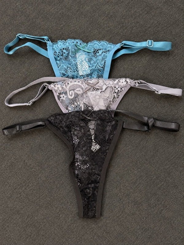 Producto - TANGA ENCAJE REGULABLE - 1