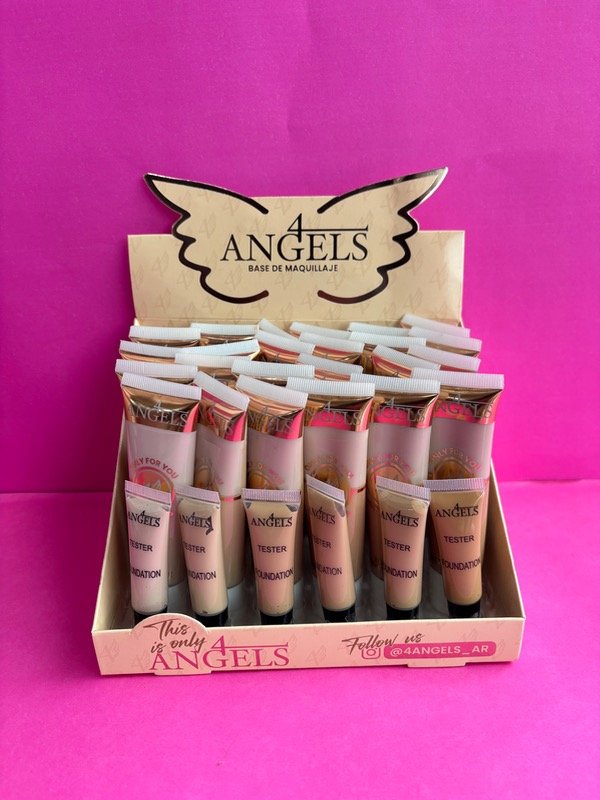 Producto - Caja x24u base líquida Soft Matte 4angels