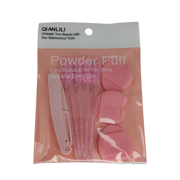 Producto - SET DE ESPONJAS Y CEPILLITOS QIANLILI HT-2004