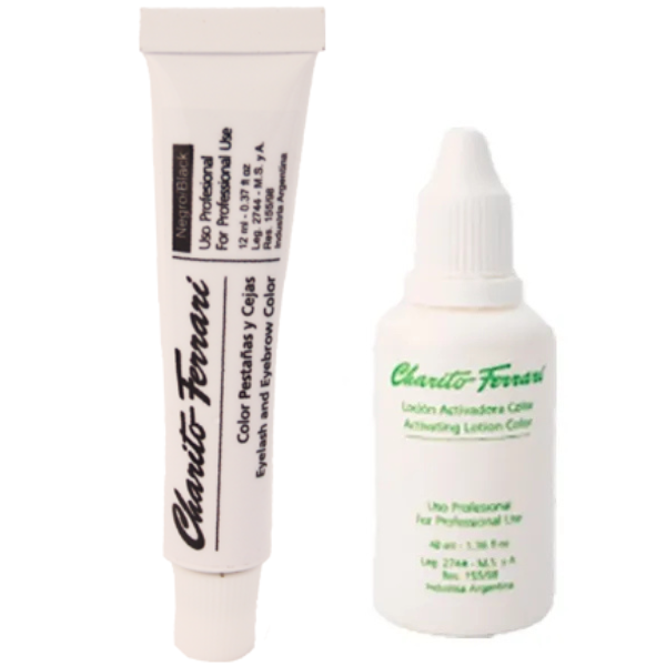 Producto - TINTE + LOCIÓN ACTIVADORA CHARITO