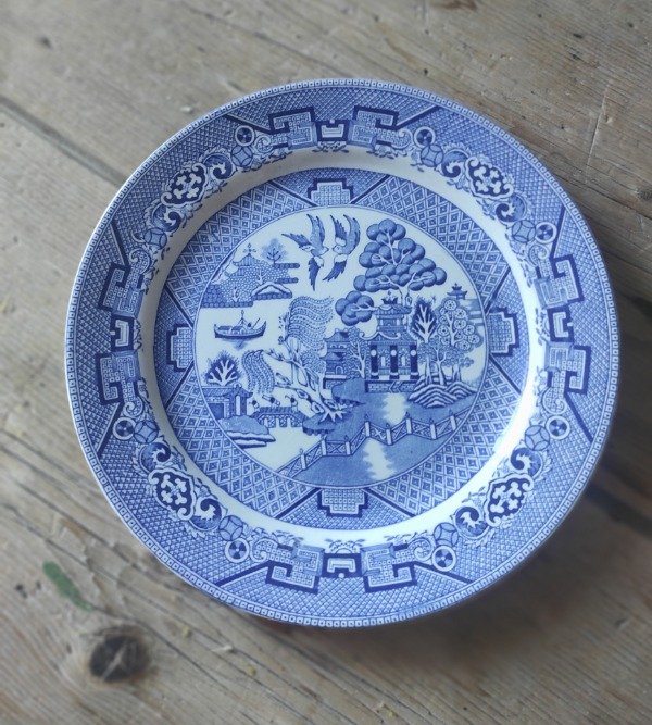 Producto - Plato loza inglesa willow