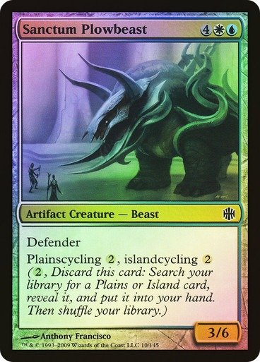 Producto - Sanctum Plowbeast Foil  Alara Reborn