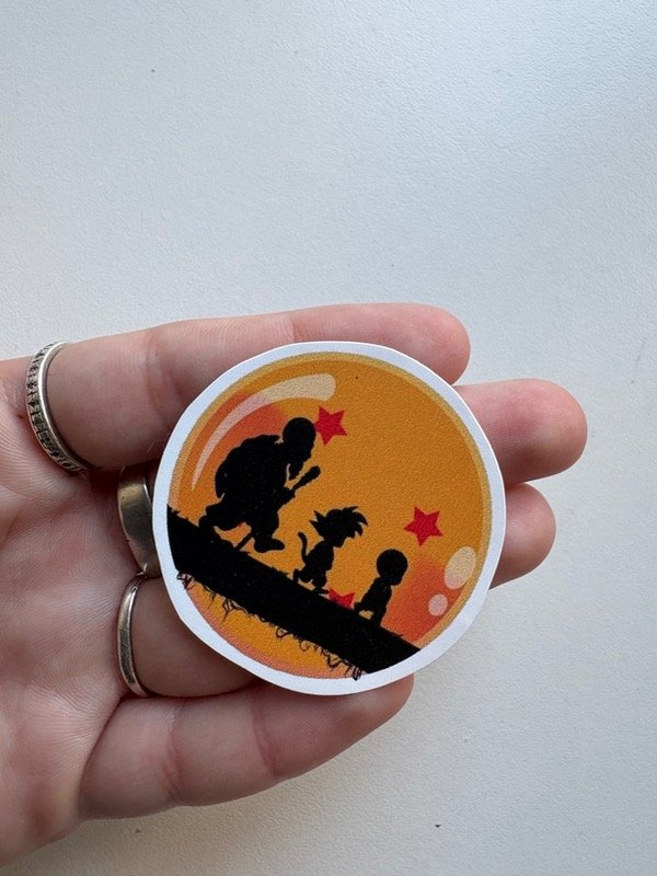 Producto - Sticker naranja