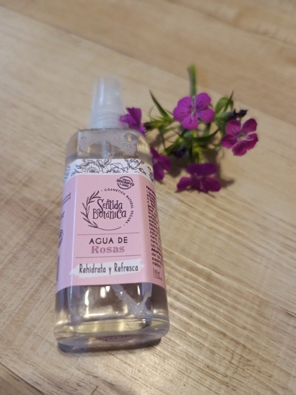 Producto - Agua de Rosas - Sentida Botánica -