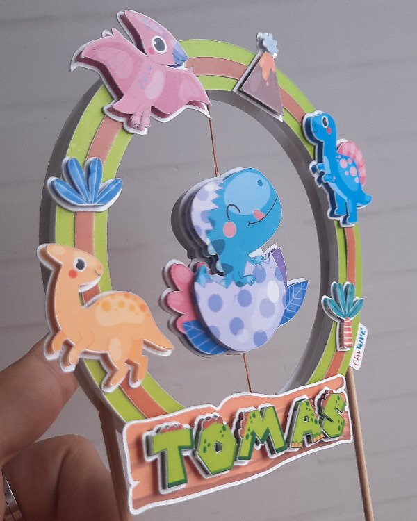 Producto - Topper para torta giratorio