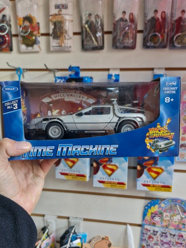 Producto - DELOREAN VOLVER AL FUTURO 2 MARCA WELLY 1:24