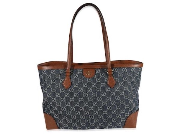 Producto - Cartera  Gucci Jean  con Ecocuero Marrón