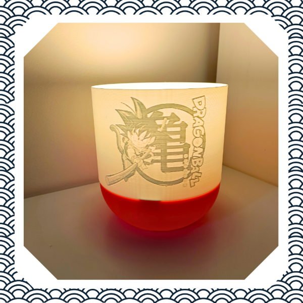 Producto - Velador Dragon Ball - Lámpara anime de Goku decorativa