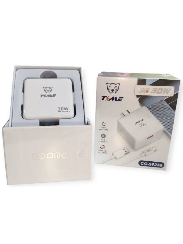 Producto - Cargador time 30W CC-59236