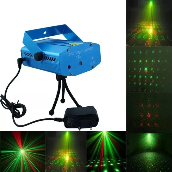 Producto - Láser Lluvia Led Multipunto Audiorítmico Color Fiesta