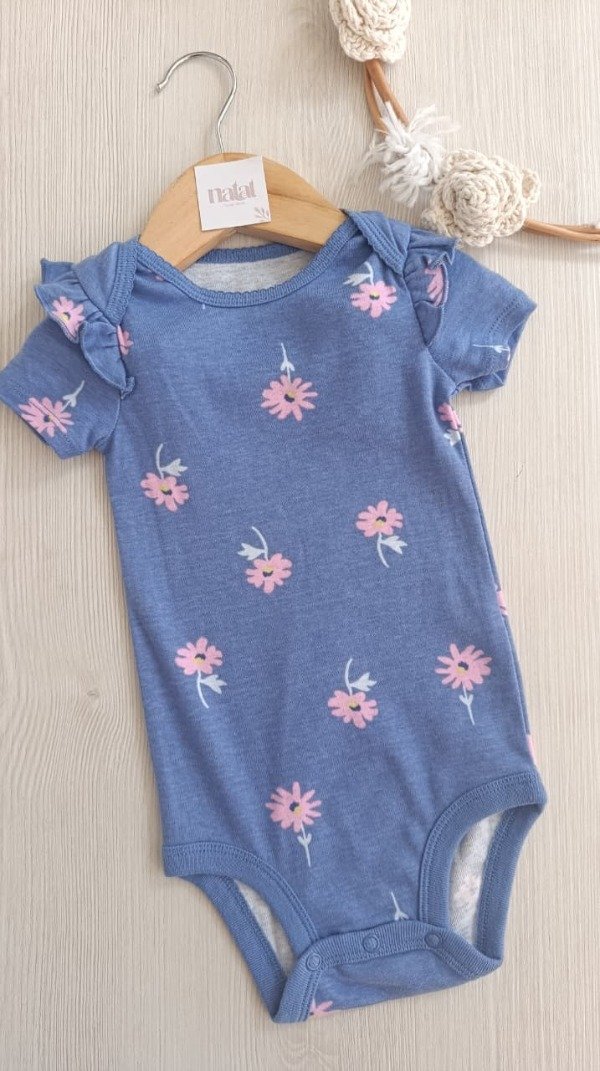 Producto - Body Carter's Azul con Flores- Importados