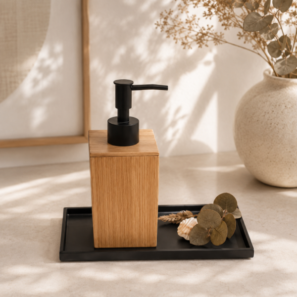 Producto - Dispenser bamboo cuadrado