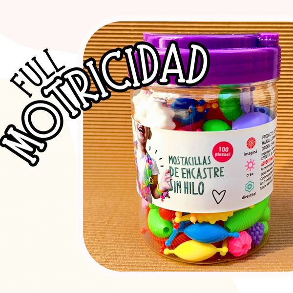 Producto - MOSTACILLAS MOTRICIDAD FINA X100 UNIDADES.