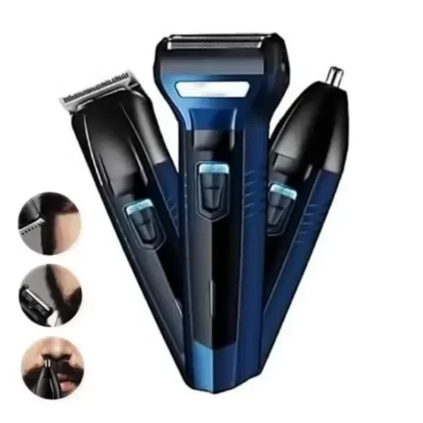 Producto - Afeita Barba Nariz 3 en 1 Recargable Usb Dl-9252
