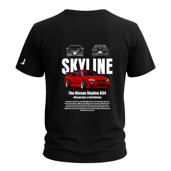 Producto - Remera Nissan Skyline R34