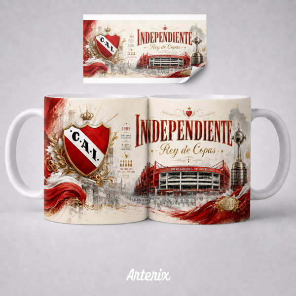 Producto - Taza de cerámica Independiente - 0