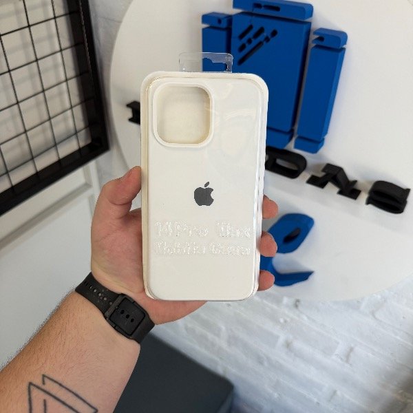 Producto - Silicone Case Blanca - iPhone 14 Pro Max