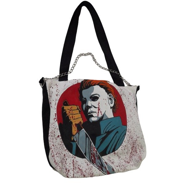 Producto - Tote Bag Michael Myers - pintada a mano