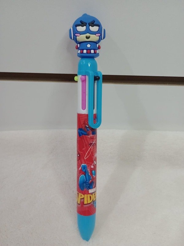 Producto - Lapicera 6 colores Superhéroes