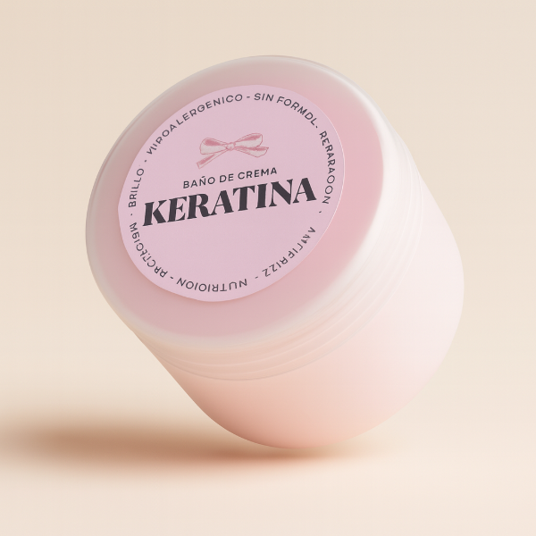 Producto - Baño de crema keratina