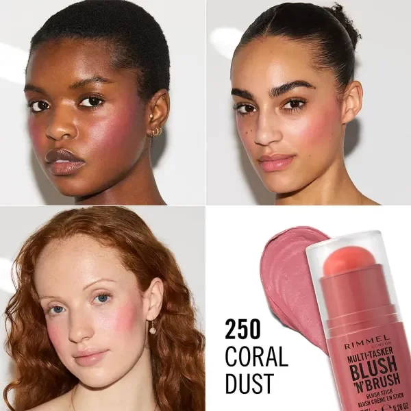 Producto - rimmel Rubor en barra Multitasker Blush and Brush - 4