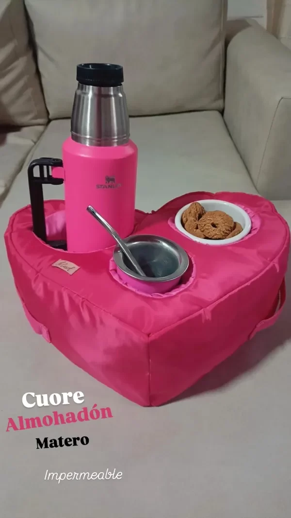 Producto - Almohadón matero (kit) cuore