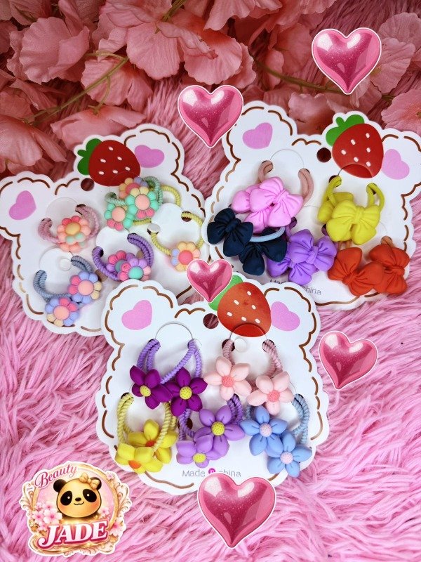 Producto - Set de colitas para el pelo x 10