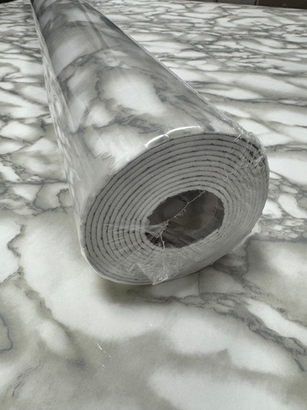 Producto - Rollo Autoadhesivo Simil Marmol Brillante 1,2 x 3M Marmolado
