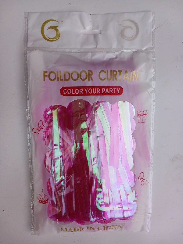 Producto - Cortina Iridiscente Fucsia