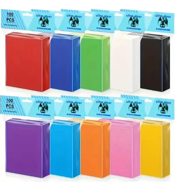 Producto - Fundas Sleeves Ultraclear Standard Tcg X100 Colores Magic Z Pokemon