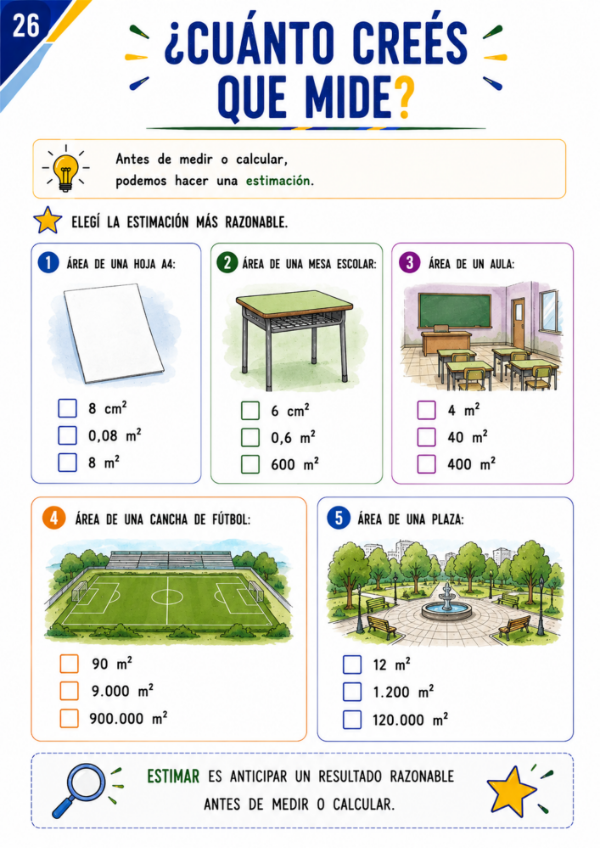 Producto - Perímetro y Área: Fórmulas, equivalencias y resolución de problemas - 17
