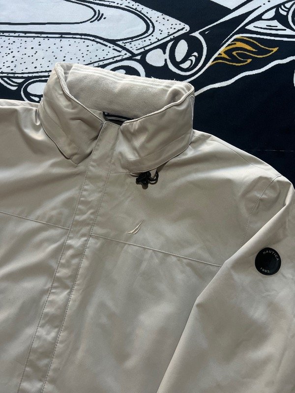 Producto - Campera Náutica Beige. Talle XXL