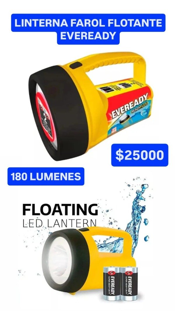 Producto - LINTERNA FAROL FLOTANTE EVEREADY