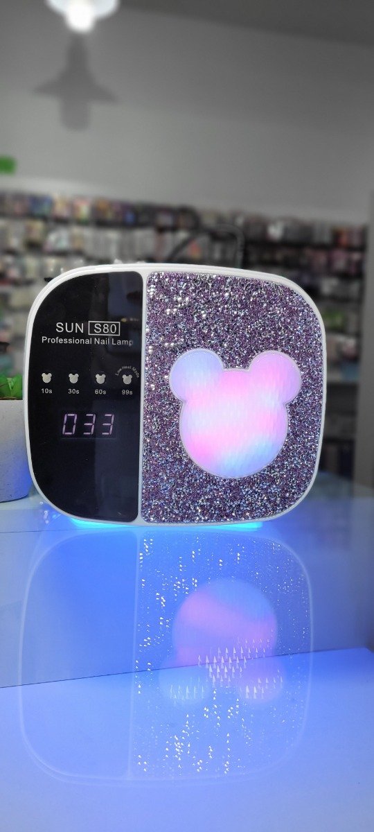 Producto - Cabina Mickey strass rosa/lila Sun S80 de 168wt