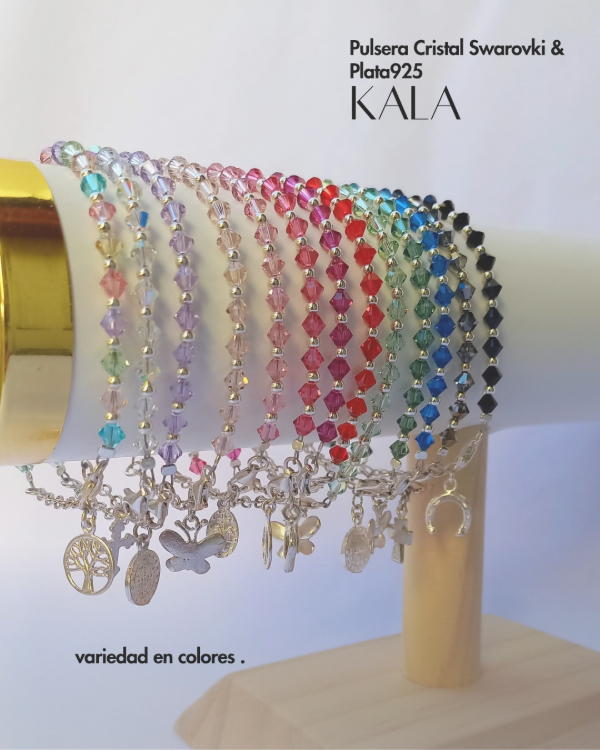 Producto - Pulsera Kala Cristal Swarovki y Plata925.