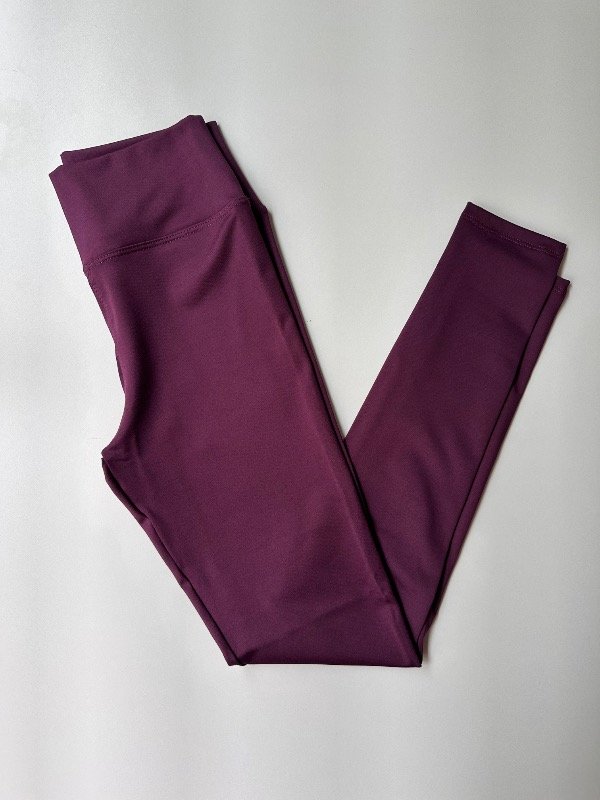 Producto - calza larga microfibra malbec