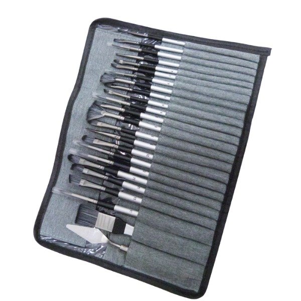 Producto - Set de Pinceles x 23 + Espatula y Portapincel ( 78 )