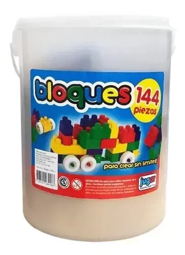 Producto - BALDE DE BLOQUEX144PC JUGAR