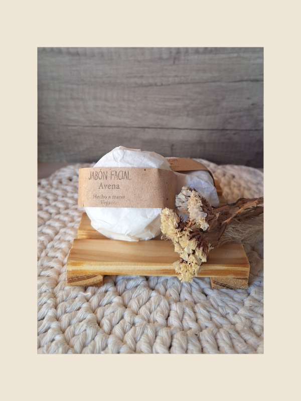 Producto - Jabón natura facial "Avena"