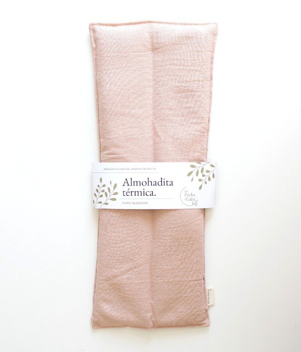 Producto - Almohadita Lumbar PURO ALGODÓN Rosa Viejo - 0