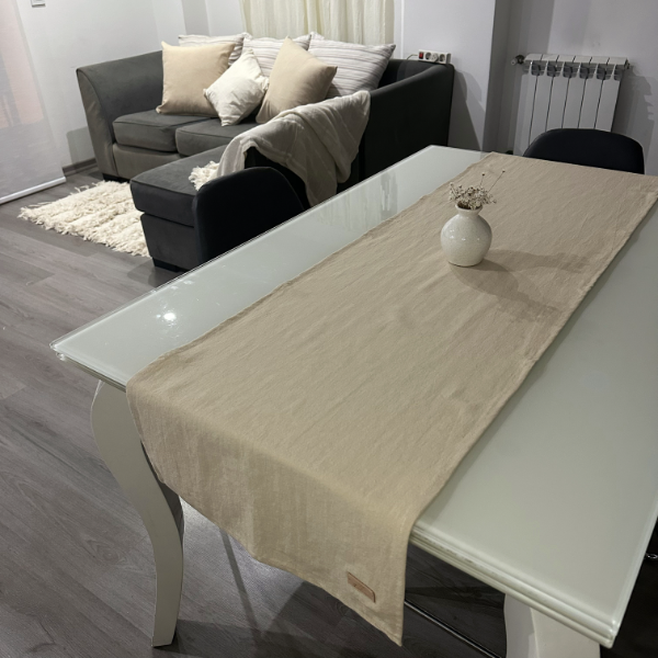 Producto - Camino Tusor liso arena - 1