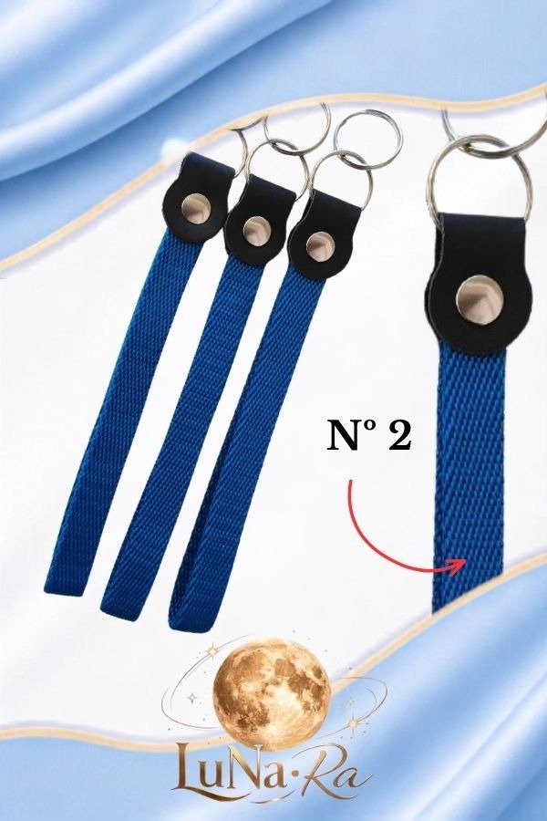 Producto - Llavero / Porta llave COLORES LISOS (22,5cm) - 2