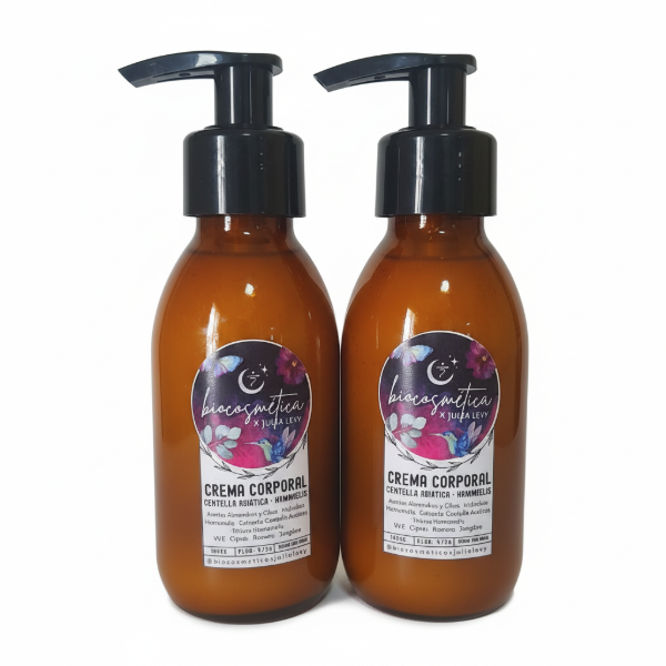 Producto - Crema Corporal Piernas cansadas. Hamamelis y Centella Asiática - 1