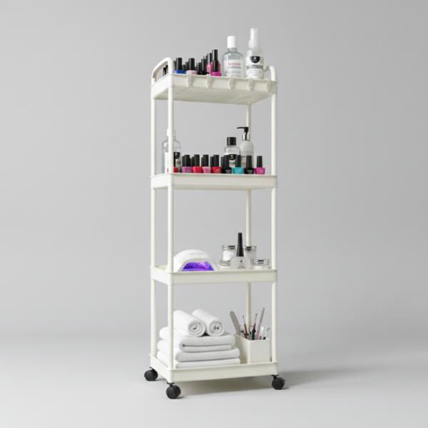 Producto - Carro organizador de 4 estantes c/ruedas