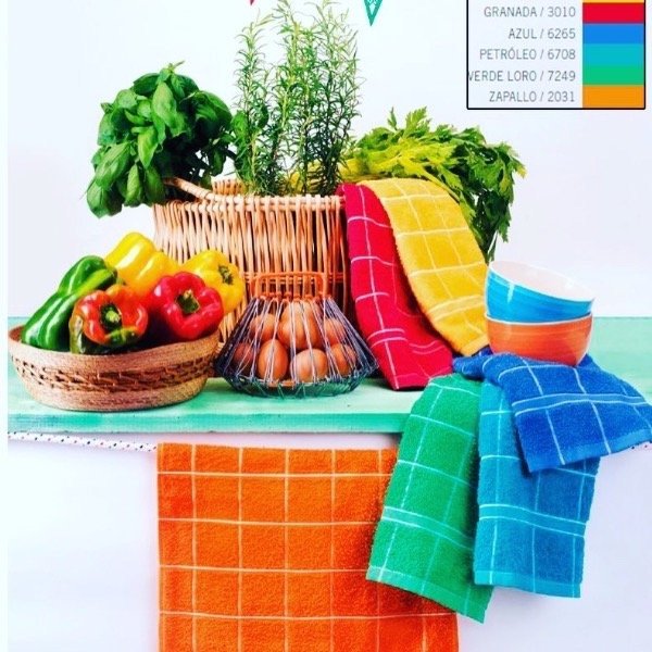 Producto - repasador fantasía puro algodón