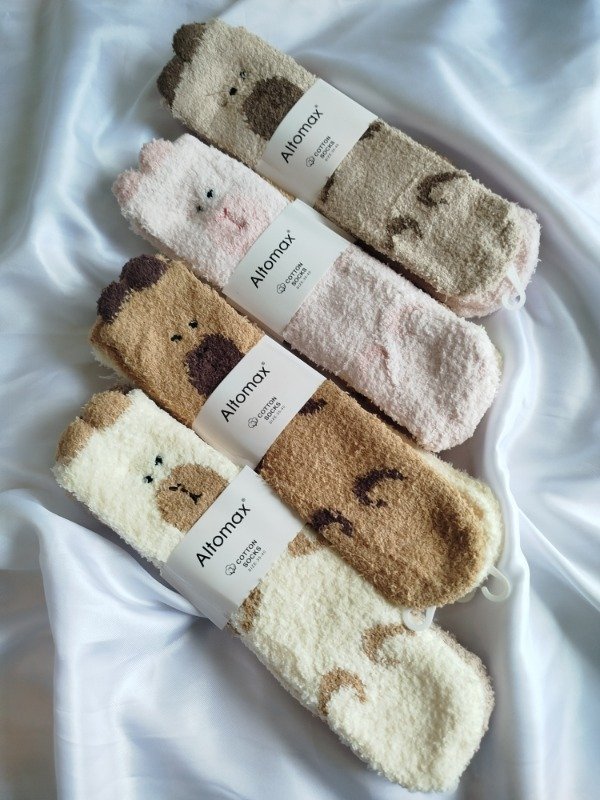 Producto - Pack x3 pares medias peluche altomax
