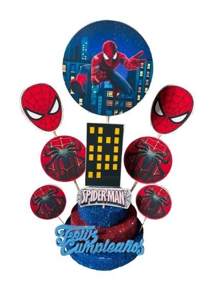 Producto - Adorno Base Telgopor Spiderman x1