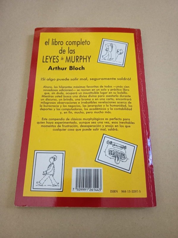 Producto - El libro completo de las leyes de Murphy - Arthur Bloch - Diana 1992 - 1